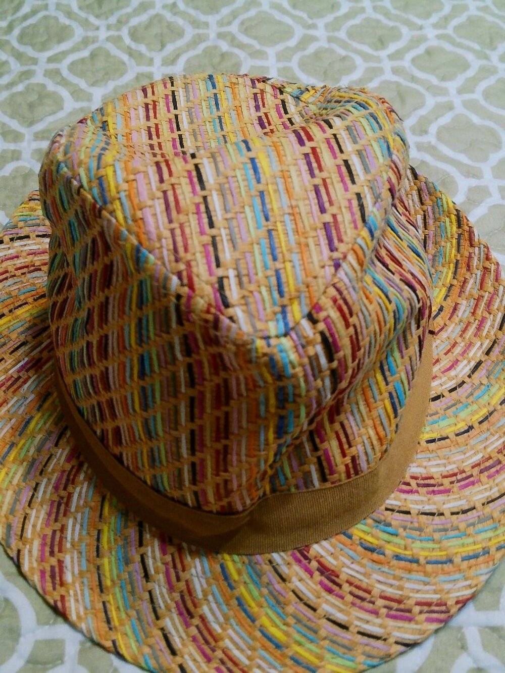 Panama Jack rainbow woven ONE SIZE GREAT CONDITION